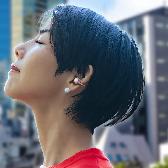 周囲の音が、自然に聞こえる。音楽が、高音質で聴ける。