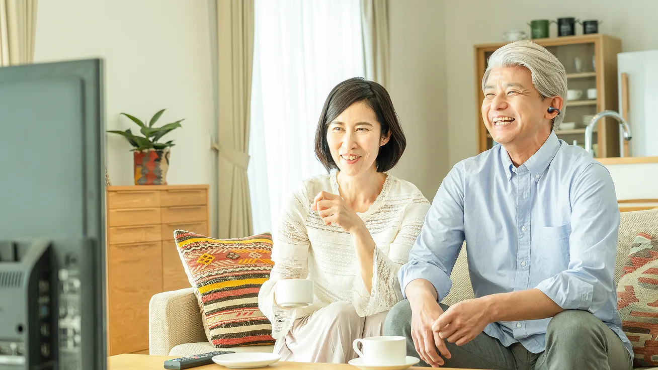 テレビの音量を一人ひとりのお好みに。